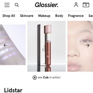 Glossier Lidstar in Cub